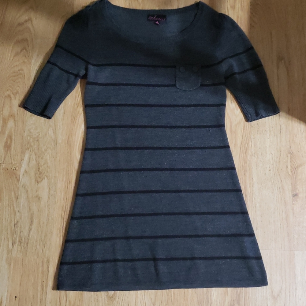 Takeout striped dress